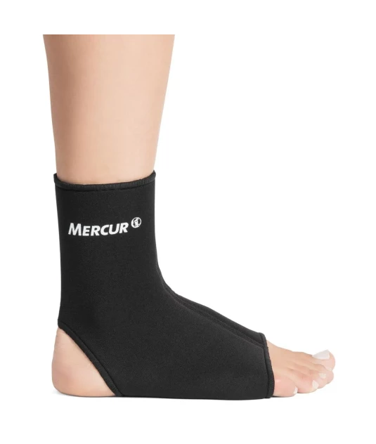 Tornozeleira com Zíper Preta BC0048 - Mercur