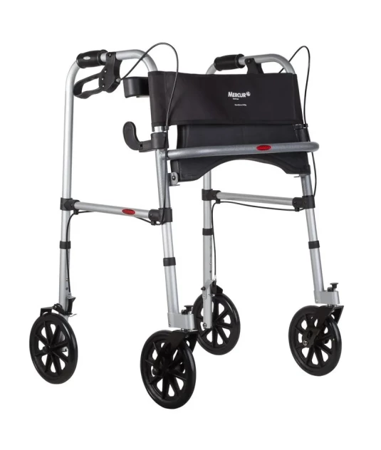 Andador com 4 Rodas e Assento BC1550 - Mercur