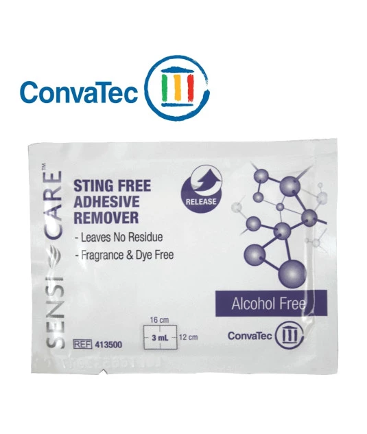 Sensi Care Lenço Removedor de Adesivo Sem Álcool 10 Und Convatec