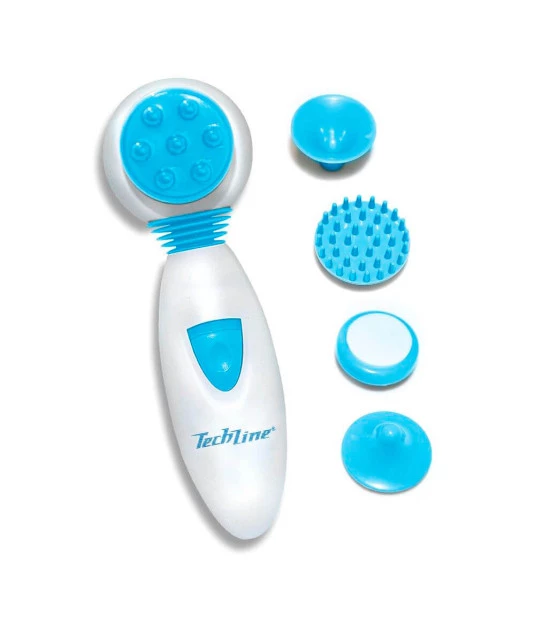 Massageador Facial/Corporal Azul MF05 Techline