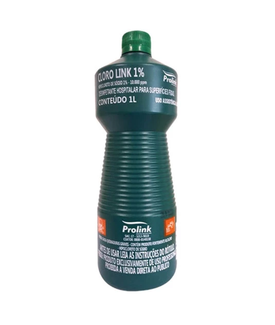 Hipoclorito de Sódio Cloro-Link 1% 1000ml Prolink
