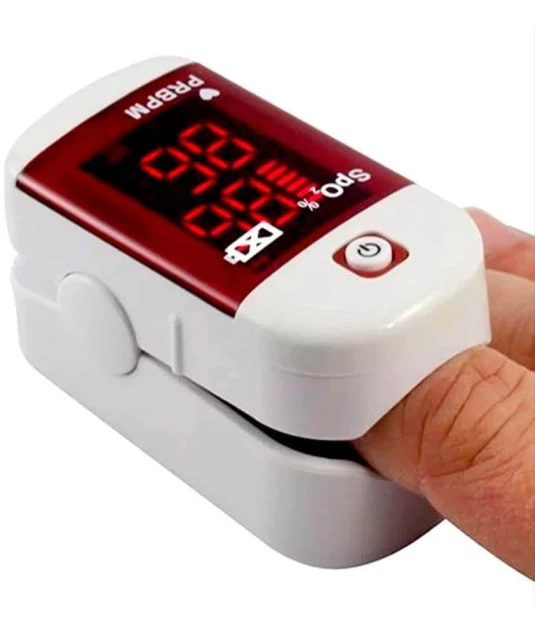 Oxímetro de Pulso de Dedo Portátil MD300C1 DellaMed