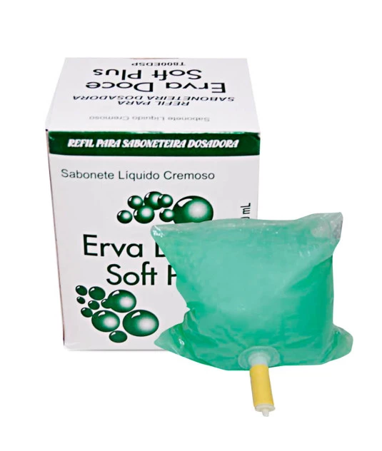 Sabonete Liquido Soft Plus Refil 800ml Trilha