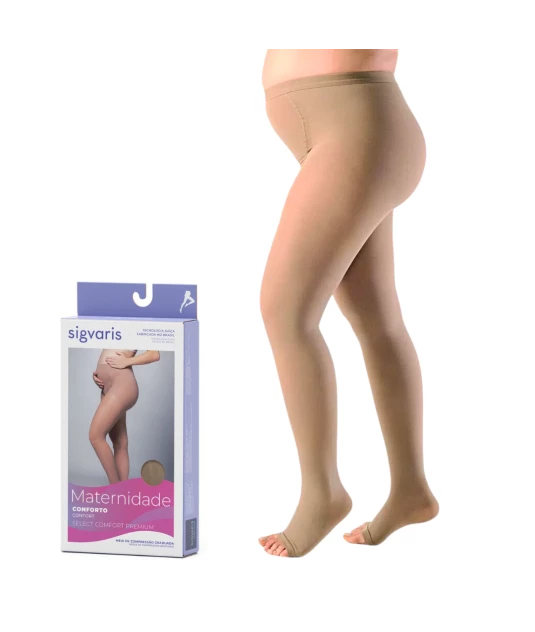 Meia de Compressão Meia Calça Gestante Sigvaris Comfort 20-30 mmHg