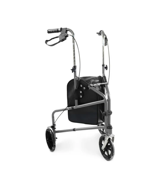 Andador Dobrável 3 Rodas D11 até 100 kg - Dellamed