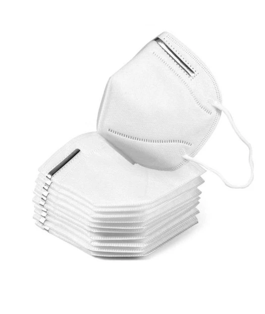 Máscara KN95 c/ Elástico com clip nasal C/ 10 und