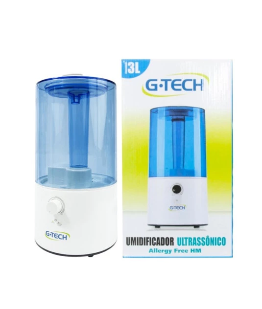 Umidificador Ultrassônico Allergy Free HM 3 Litros G-Tech
