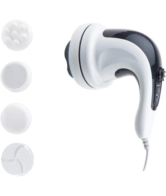 Massageador Elétrico Muscular Corporal Relaxmedic Orbit Massage 4 Acessórios 110v - Com acessórios
