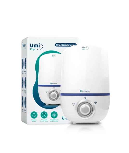 Umidificador de Ar Ultrassônico 2,3 Litros Umi Pop - Dellamed