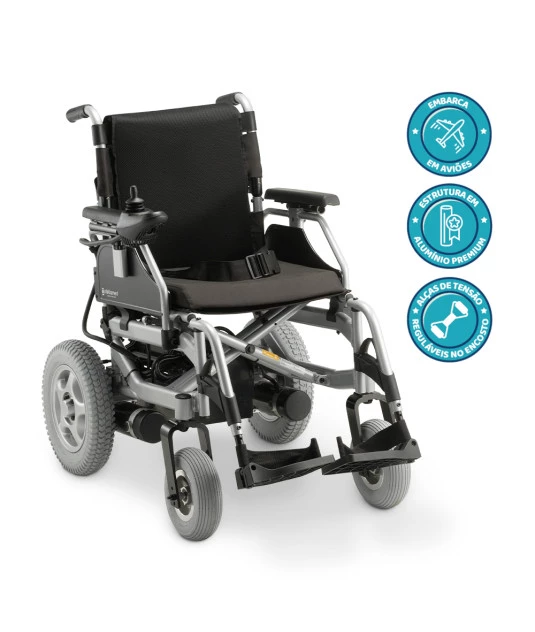 Cadeira Motorizada Dobrável D1000 Dellamed