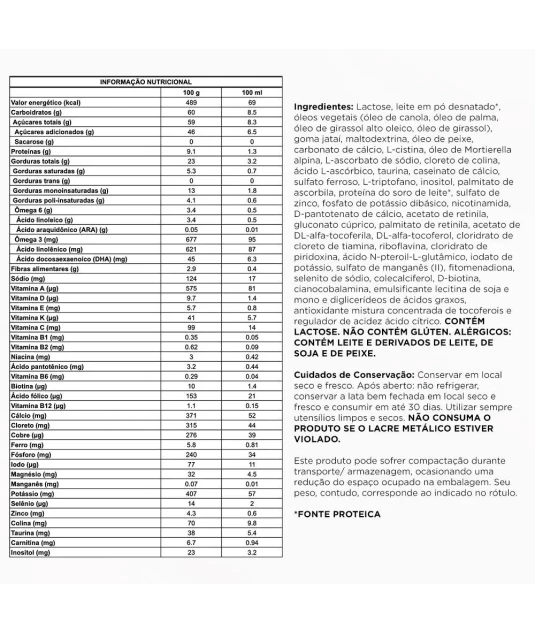 Aptamil RR 800g Kit 2 Unidades Danone – Fórmula Infantil 0 a 12 Meses com DHA, ARA e Goma Jataí