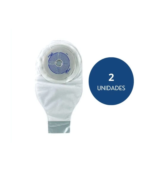 Bolsa de Colostomia Drenável Recortável Transparente 19-64mm Kit 10und Convatec 