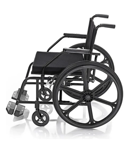 Cadeira de Rodas Pratica 44cm Pneu Maciço Prolife
