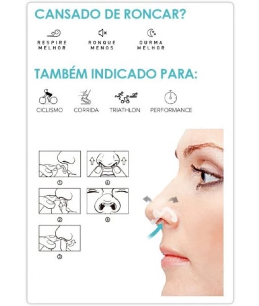 Dilatador Nasal Interno Teste 2 Und M/G FluxAir