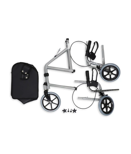 Andador Dobrável 3 Rodas D11 até 100 kg - Dellamed