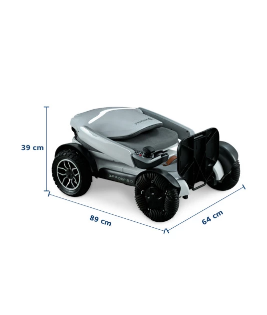 Cadeira de Rodas Motorizada Dobrável até 120 Kg Spacemed Dellamed