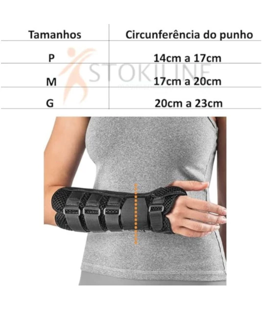 Tala Longa com Reforço no Punho Órtese Comfort Air