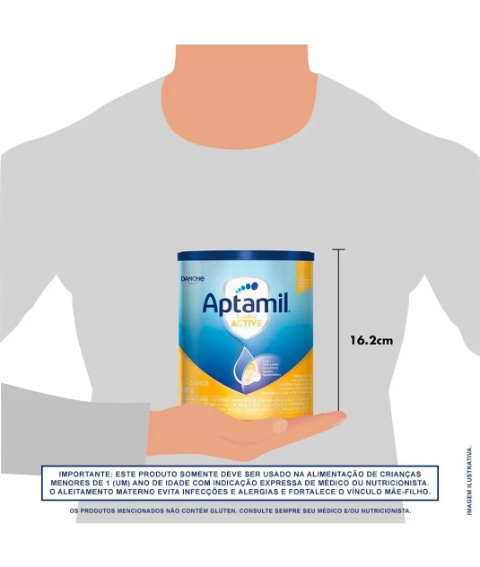 Aptamil Sensitive Active 800g Kit 4 und Danone 