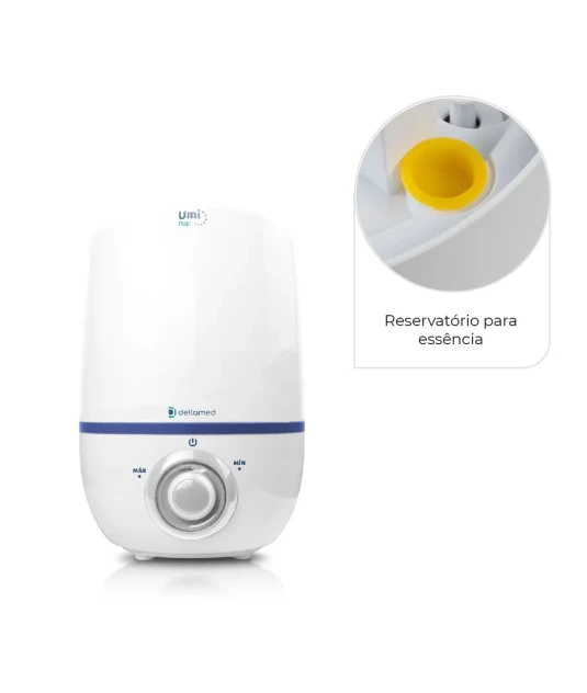Umidificador de Ar Ultrassônico 2,3 Litros Umi Pop - Dellamed
