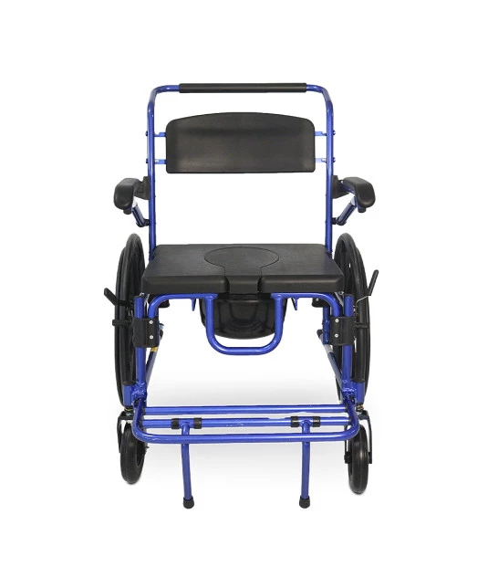 Cadeira de Banho D70 em Alumínio até 200 kg Assento 51cm - Dellamed