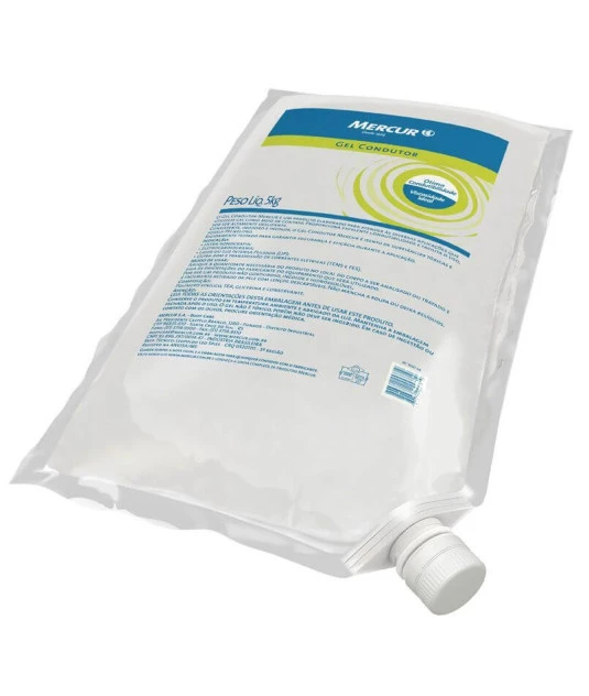 Gel Condutor Sachê 5kg BC 1650 Mercur