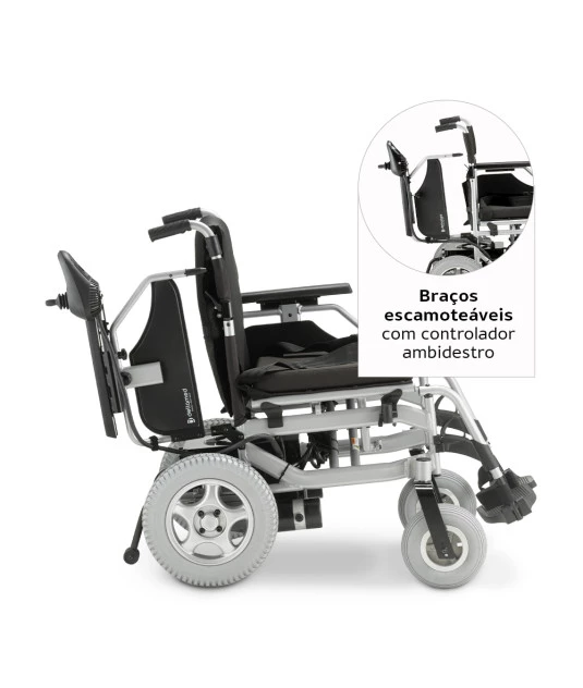 Cadeira Motorizada Dobrável D1000 Dellamed