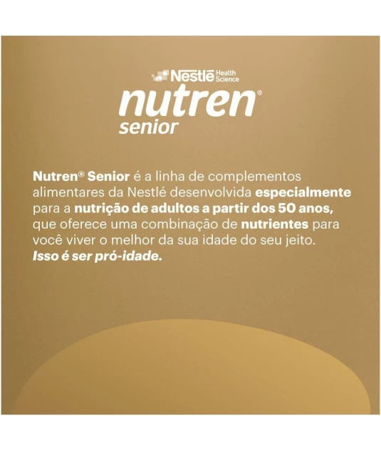 Nutren Senior Sem Sabor Lata 740g - Nestle
