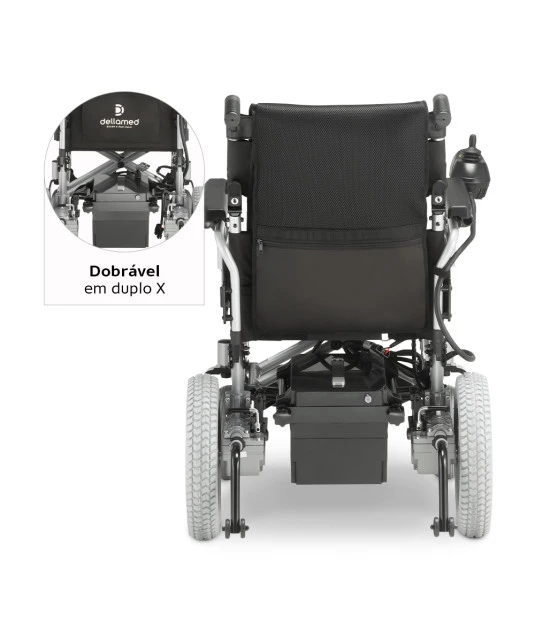 Cadeira Motorizada Dobrável D1000 Dellamed