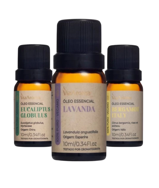 Óleo Essencial Aromaterapia 10ml Via Aroma 