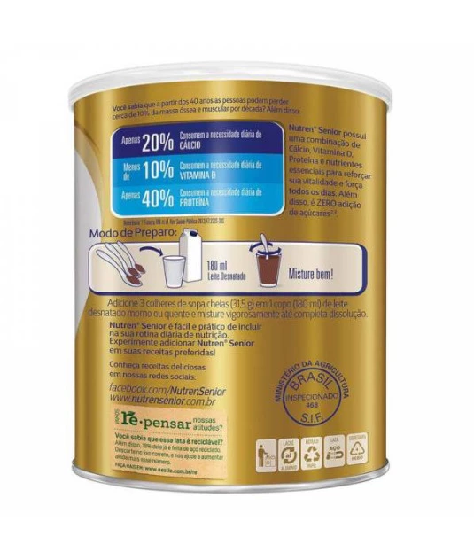 Nutren Senior 370g Chocolate Nestle