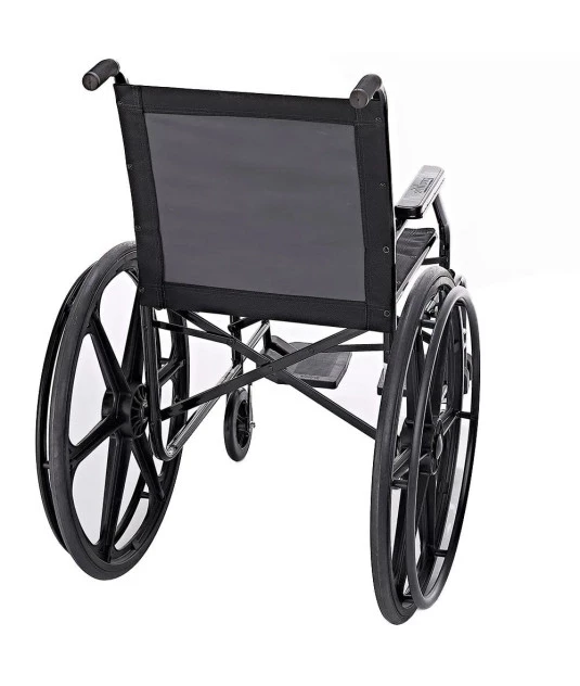 Cadeira de Rodas Nylon Pés Fixos Pneu Inflável PL002 Prolife
