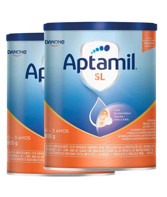 Aptamil ProExpert SL Kit 2und - Fórmula Infantil Sem Lactose 800g Danone 