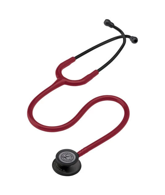 Estetoscópio Littmann Classic III Adulto Vinho Black Edition