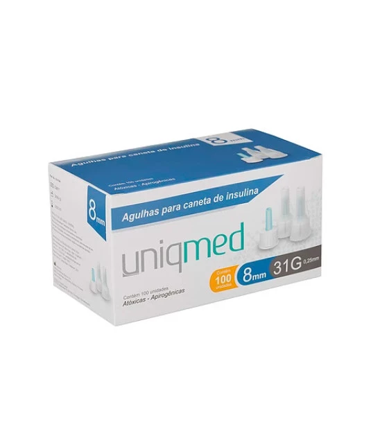 Caixa de agulha descartavel para caneta insulina