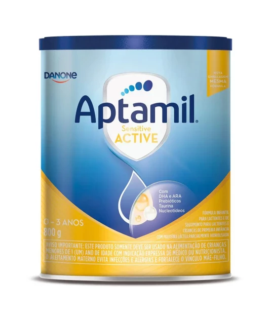 Aptamil Sensitive Active 800g Kit 4 und Danone 