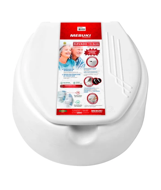 detalhes do Assento Sanitário Elevado Mebuki