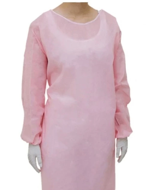 Avental Descartavel Protdesc Rosa Gr20 PROTDESC