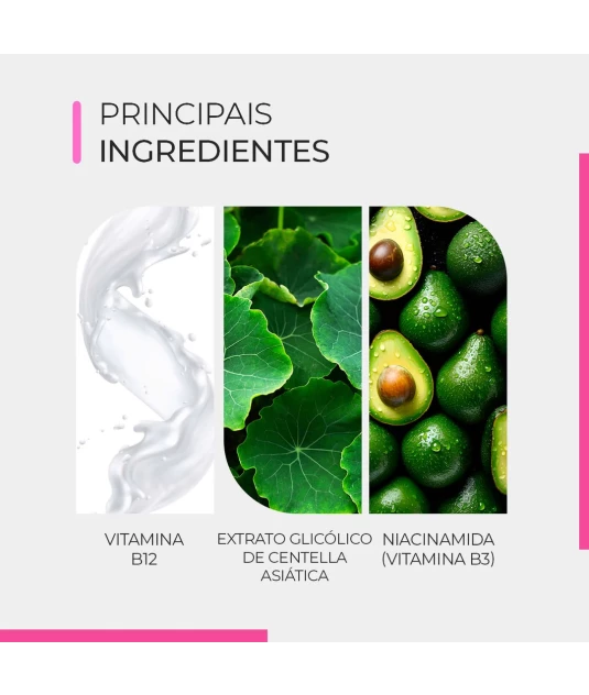 Smart B12 - Clareamento e Oleosidade Skin Pro 5 unidades 3ml - Smart GR