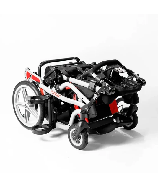 Carrinho Postural Infantil Trak Vermelho Até 36 Kg Leggero