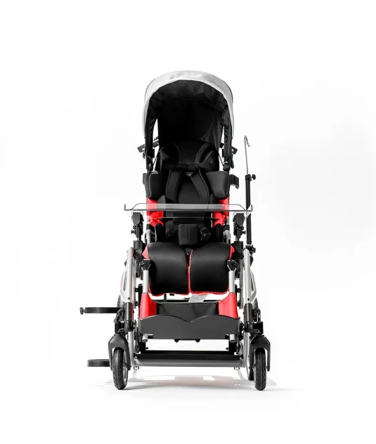 Carrinho Postural Infantil Trak Vermelho Até 36 Kg Leggero