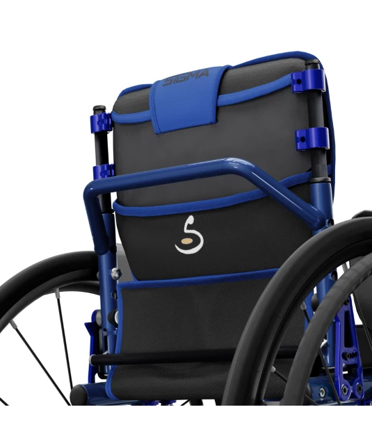 Cadeira de Rodas Monobloco Smart One Sigma Azul