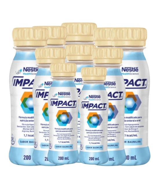 Impact 200ml 10 Unidades Baunilha Nestle