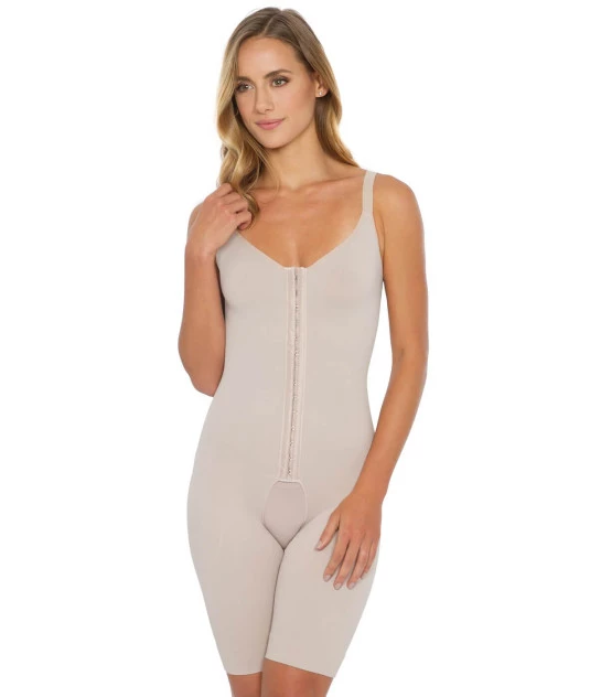 Body Alta Compressão Estético com Pernas Cor Fendi M Plié