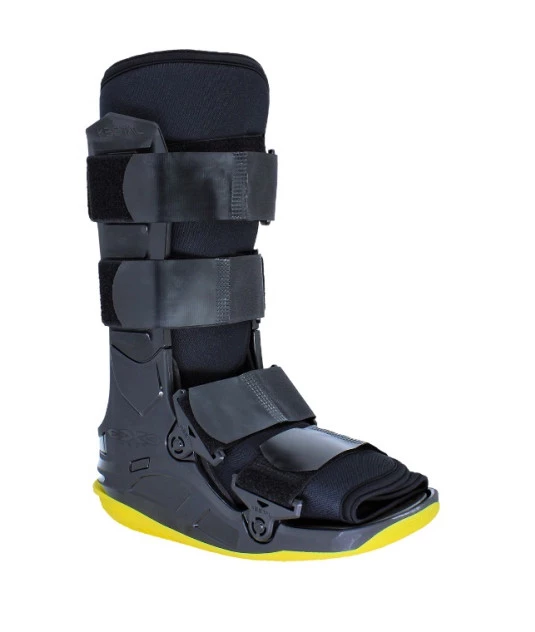 Bota Imobilizadora curta Preto/Amarelo Exofoot Kestal