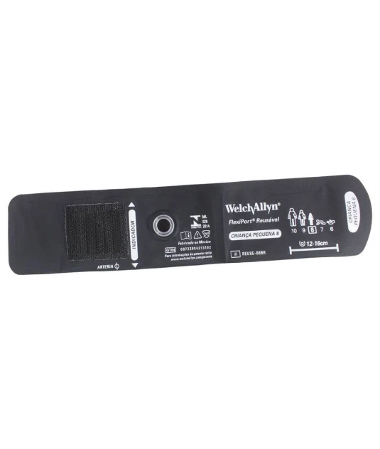 Braçadeira Welch Allyn Infantil Pequena 6 - 7 a 10cm Flexiport