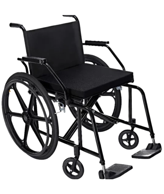 Cadeira de Rodas Liberty Obeso 52cm com Pneus Maciços - Prolife