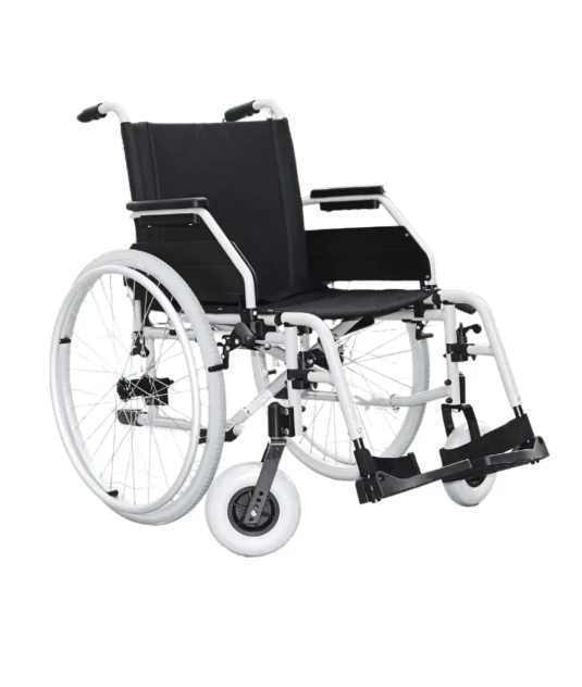 Cadeira de Rodas Pro10000 40cm em Alumínio - Suporta até 115kg