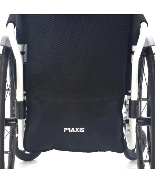 Cadeira de Rodas Dobrável Sófia 43cm Praxis