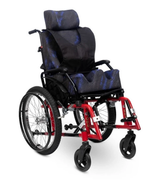 Cadeira de Rodas Ventura Vermelha 35cm (60kg) - CDS