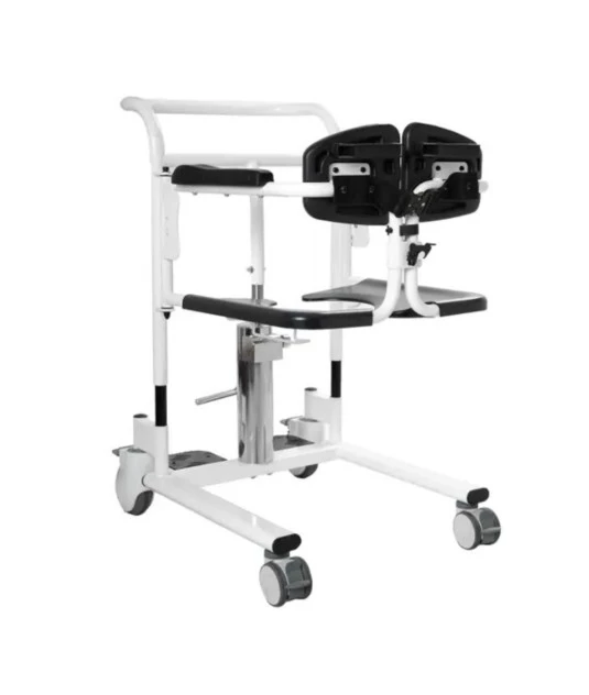 Cadeira De Apoio Transferencia Manual Acamados E Cadeirantes Até 135kg Supermedy